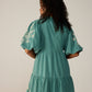 Dove Mini Dress - Lagoon Teal