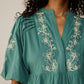Dove Mini Dress - Lagoon Teal