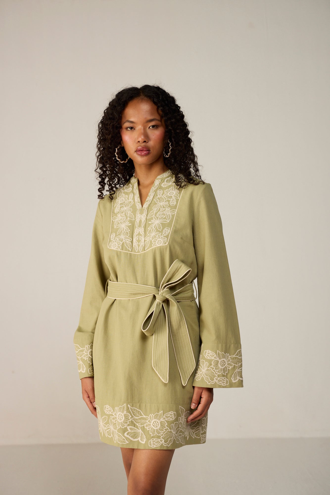 Roselle Mini Dress - Winter Pear