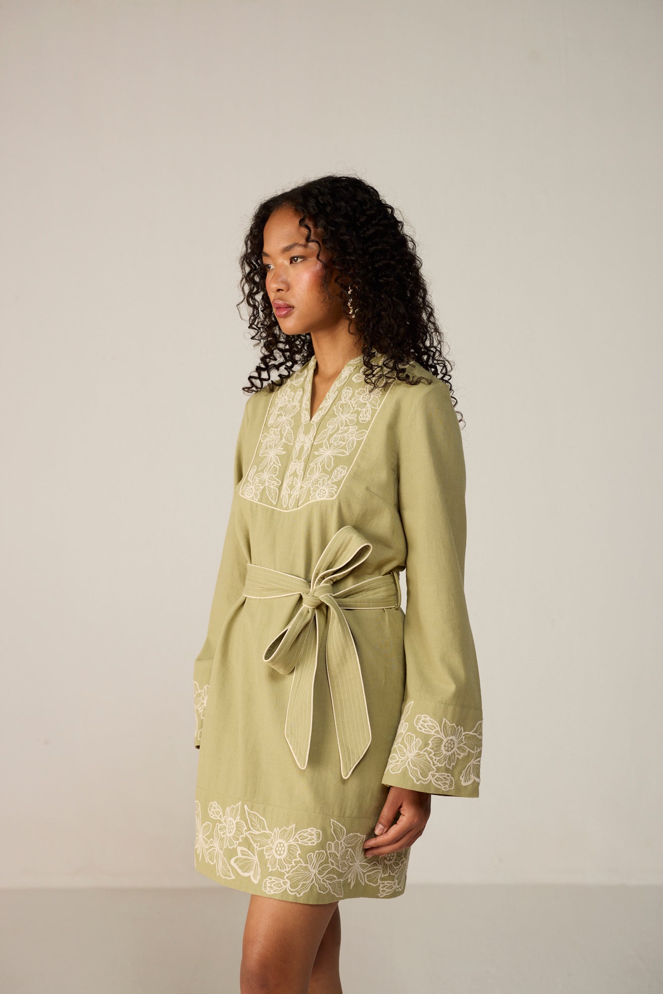 Roselle Mini Dress - Winter Pear