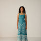 Celeste Midi Dress - Arctic Vine