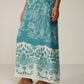 Celeste Midi Dress - Arctic Vine