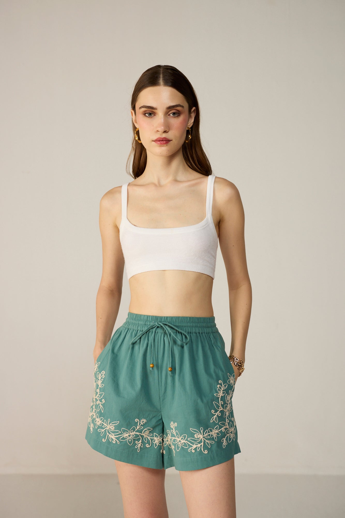 Malibu Shorts - Lagoon Teal