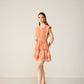 Naomi Mini Dress - Burnt Orange