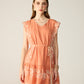 Naomi Mini Dress - Burnt Orange
