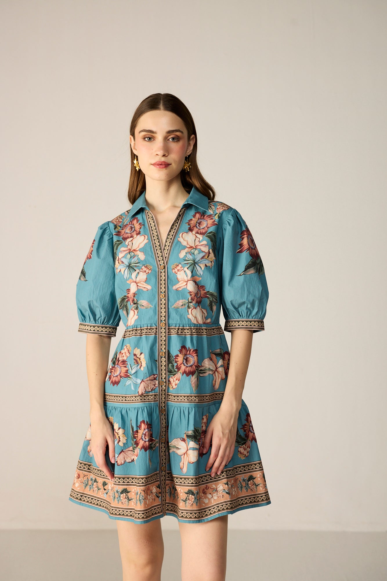 Sera Mini Dress - Arctic Prairie
