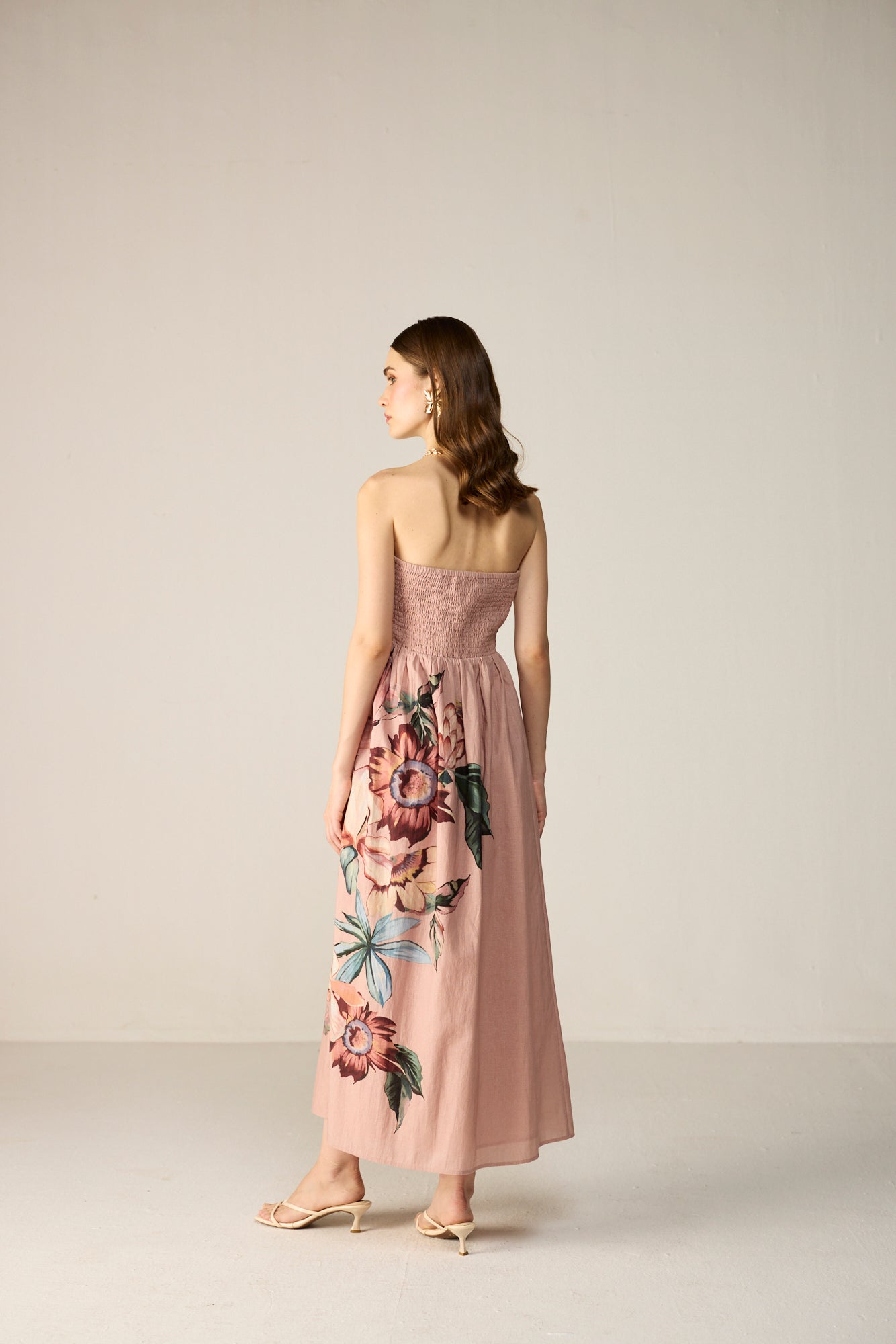 Orelia Midi Dress - Bloom Mirage