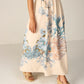 Orelia Midi Dress - Coral Bloom