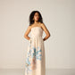 Orelia Midi Dress - Coral Bloom