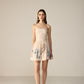 Evara Mini Dress - Marine Veil