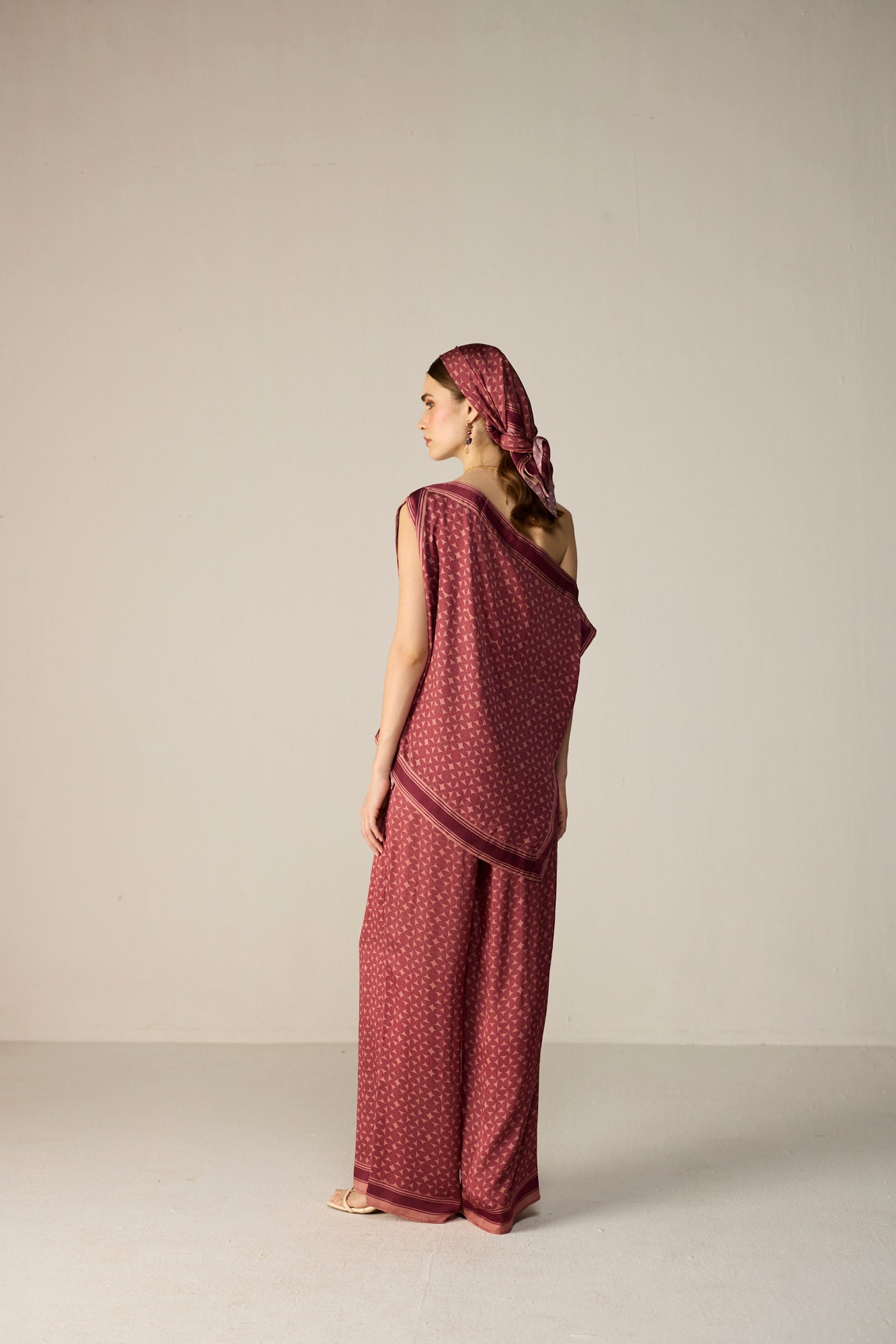Freya Top Co-ord Set - Orbit Berry