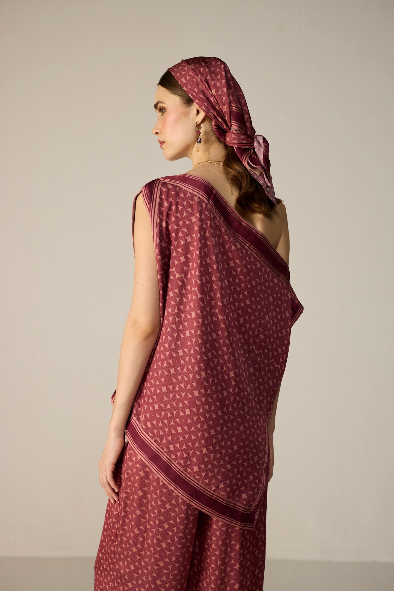 Freya Top - Orbit Berry