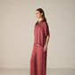 Noah Shirt Co-ord Set - Orbit Berry