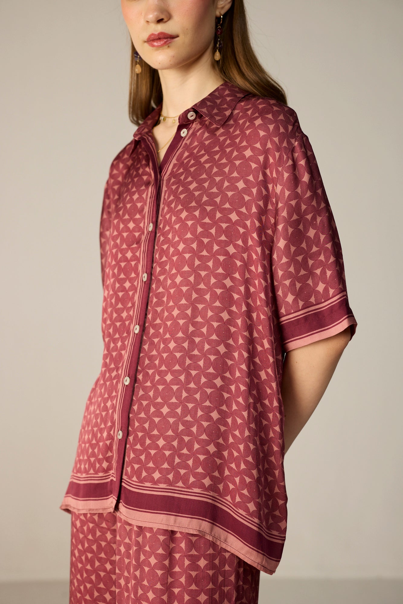 Noah Shirt - Orbit Berry