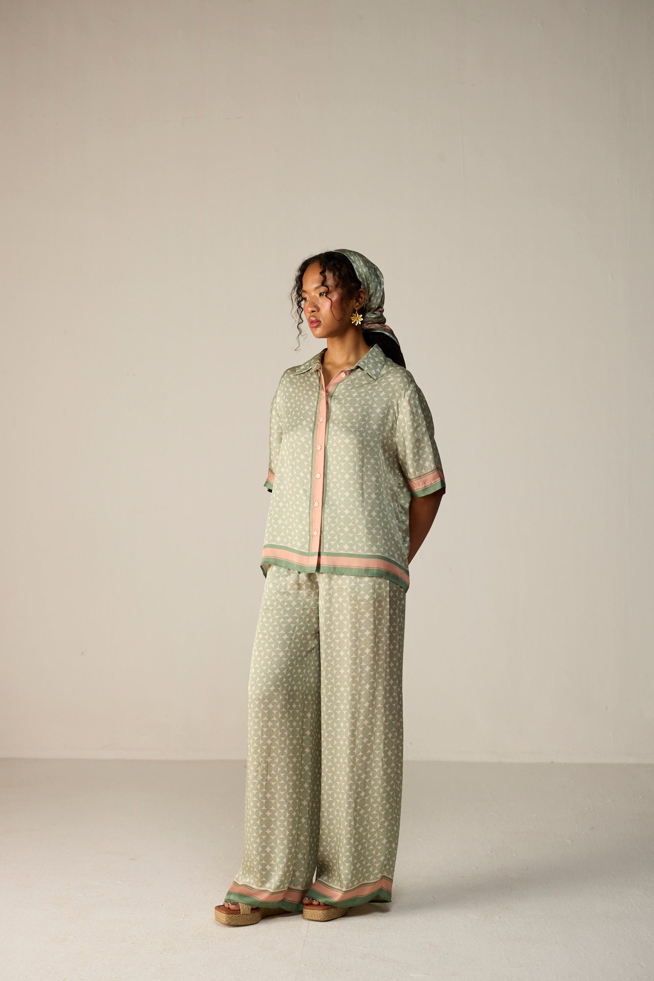 Noah Shirt - Orbit Sage