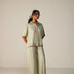 Noah Shirt Co-ord Set - Orbit Sage