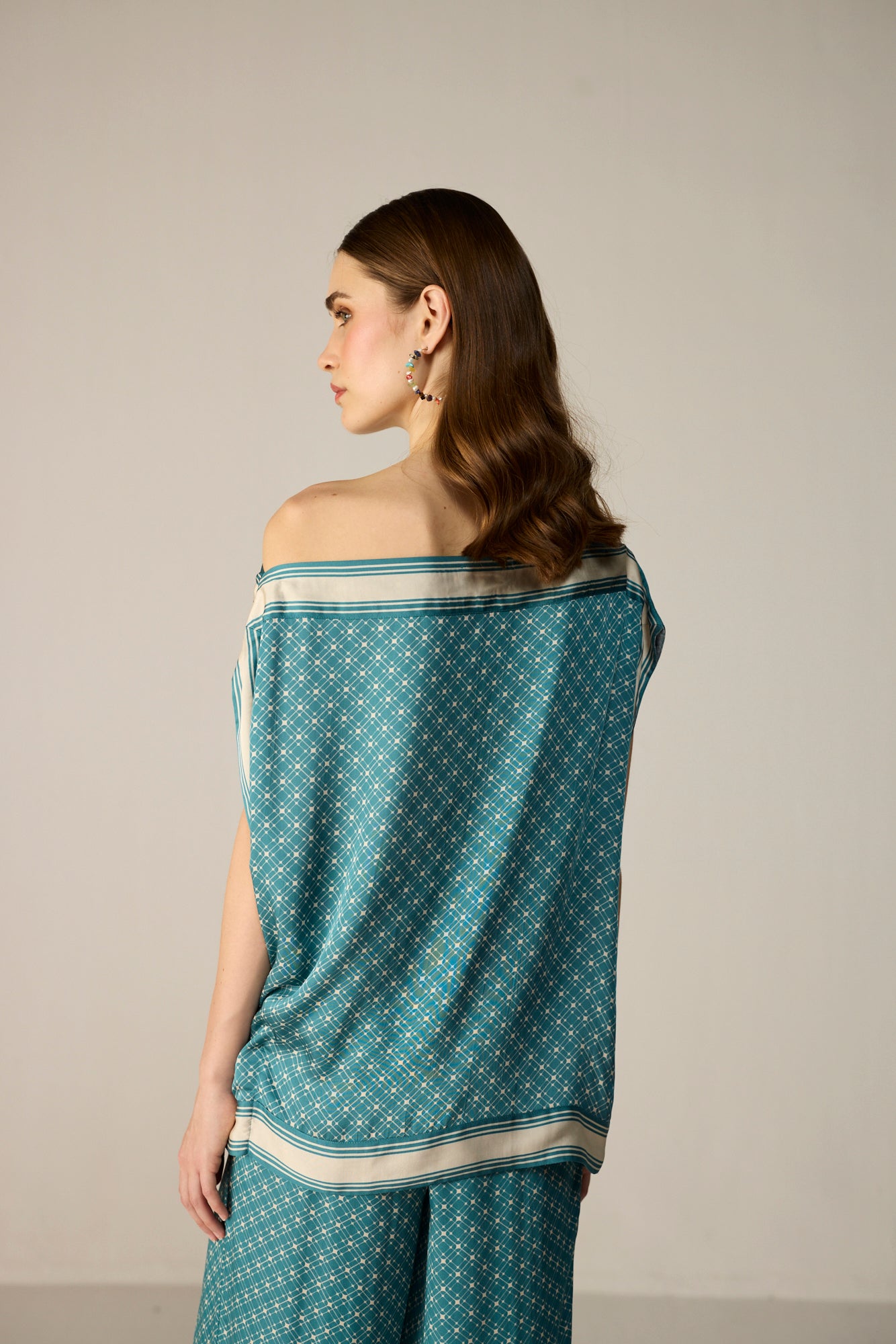 Freya Top - Arctic Lattice