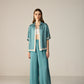 Noah Shirt Co-ord Set - Arctic Lattice
