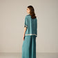 Noah Shirt Co-ord Set - Arctic Lattice