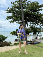 Mira Dress in Coastal Serenade Print