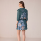 Camille Blouse - Midnight Coral