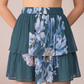 Camille Skirt - Midnight Coral