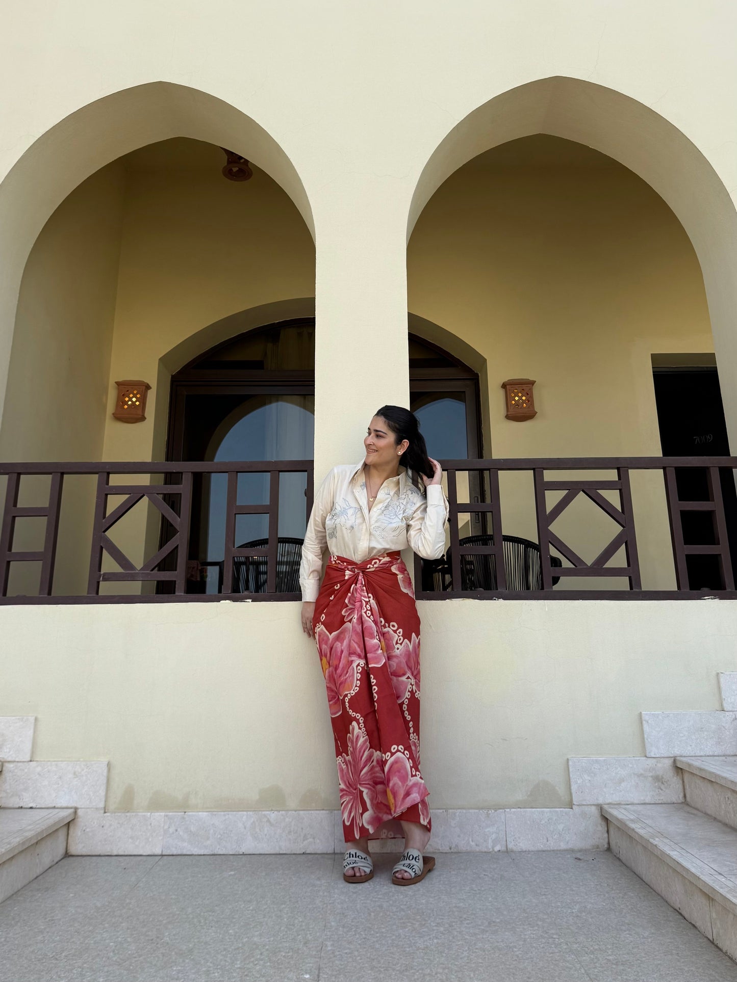 Nadia Set in Bubbly Spritz Print