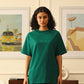 Mock-Neck-T-Shirt-British-Racing-Green
