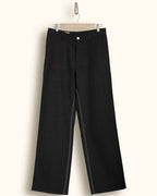 STRAIGHT LEGGED PANTS