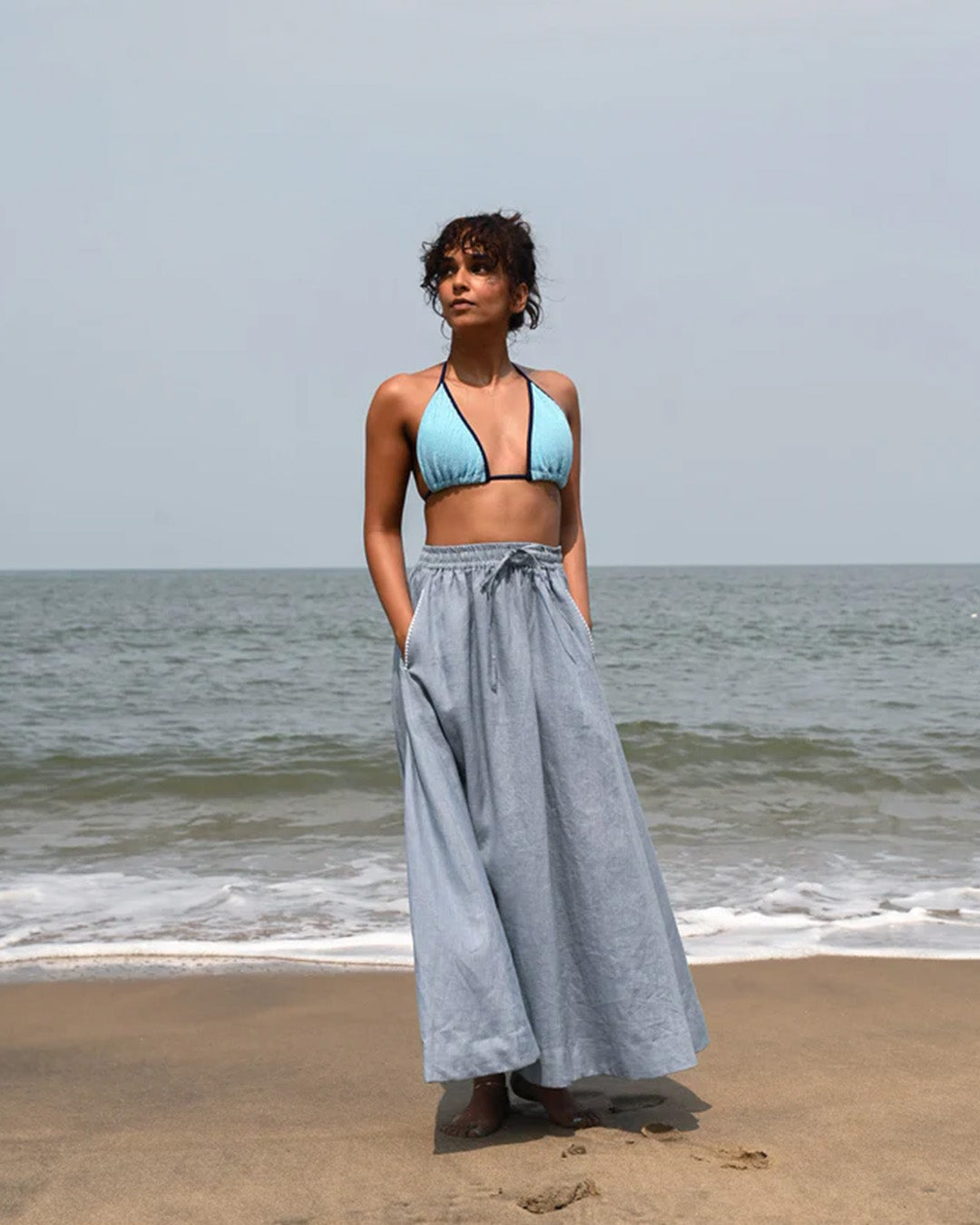 Verve Maxi Skirt - Blue