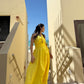 Selvara Dress in Sunshine Yellow
