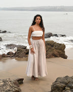 Verve Maxi Skirt - Beige