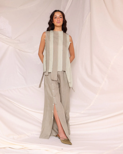 Brick Color Block Top