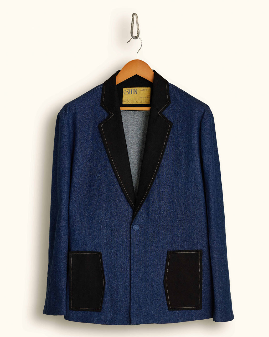 BLACK CONTRAST JACKET