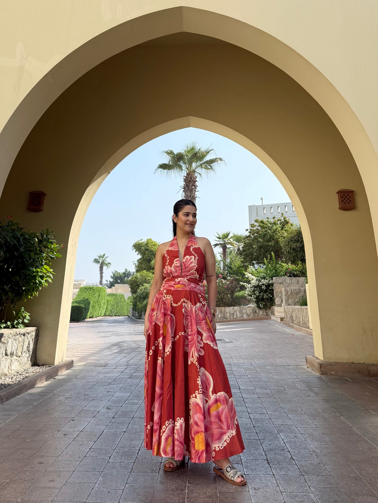 Selvara Dress in Bubbly Spritz Print