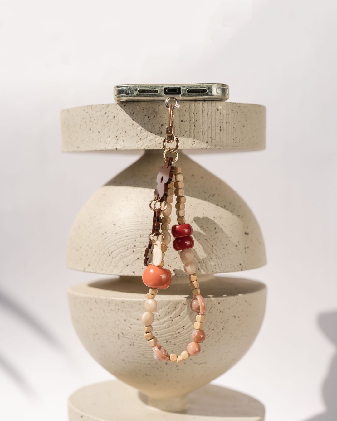 GAIA STONE SHORT PHONE STRAP