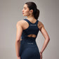 SEAMLESS PADDED BRA - NAVY BLUE