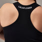 SEAMLESS RACERBACK TOP - BLACK