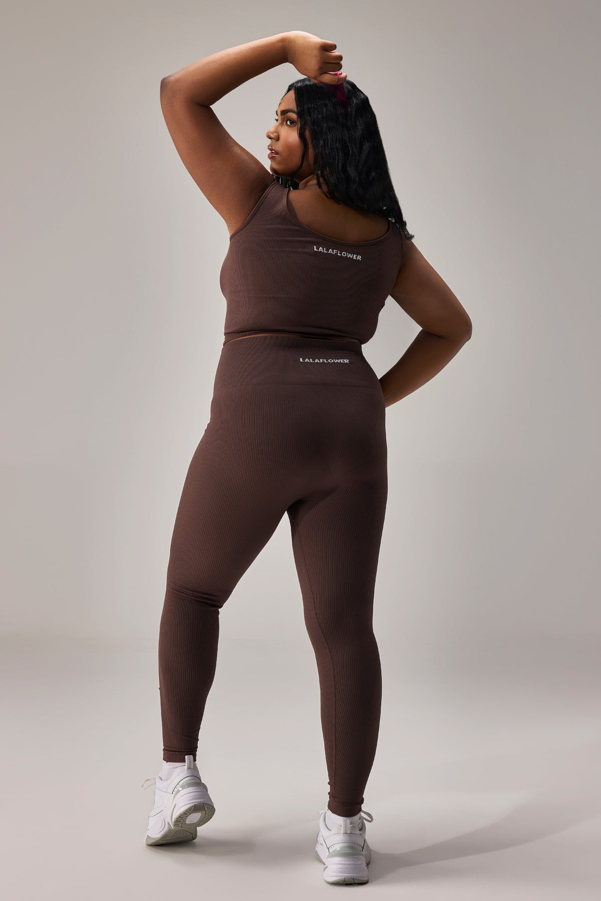 SEAMLESS LEGGINGS - COFFEE