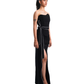 CURVE SKIRT- BLACK