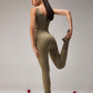 SEAMLESS LEGGINGS - LALA GREEN
