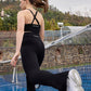 SEAMLESS FLARE PANTS - BLACK