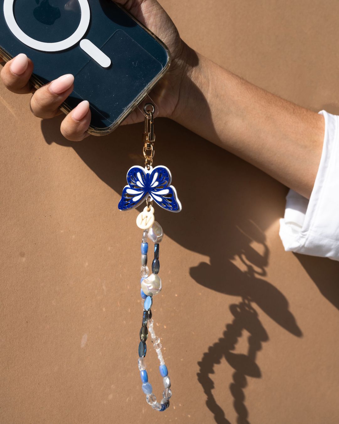 BLUE  ELARA SHORT PHONE STRAP