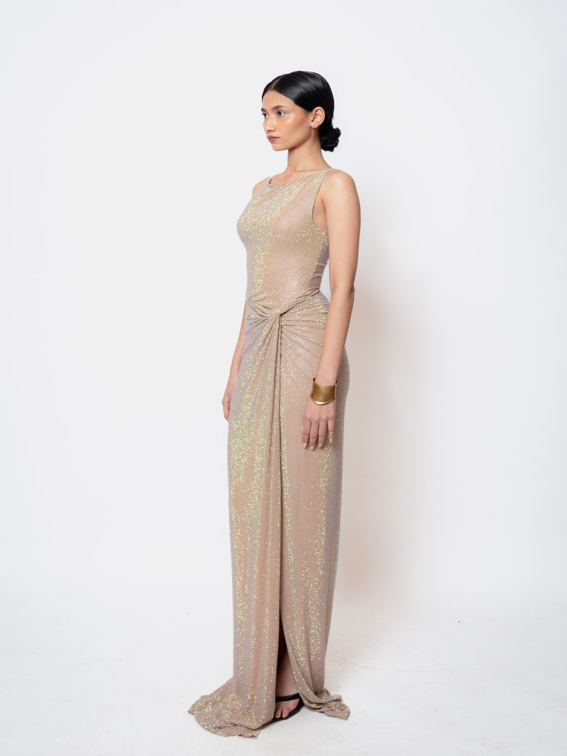 Nude Knot Dress