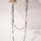 GREY ELARA LONG CRYSTAL PHONE STRAP