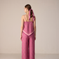 Yuna Top Co-ord Set - Orbit Berry