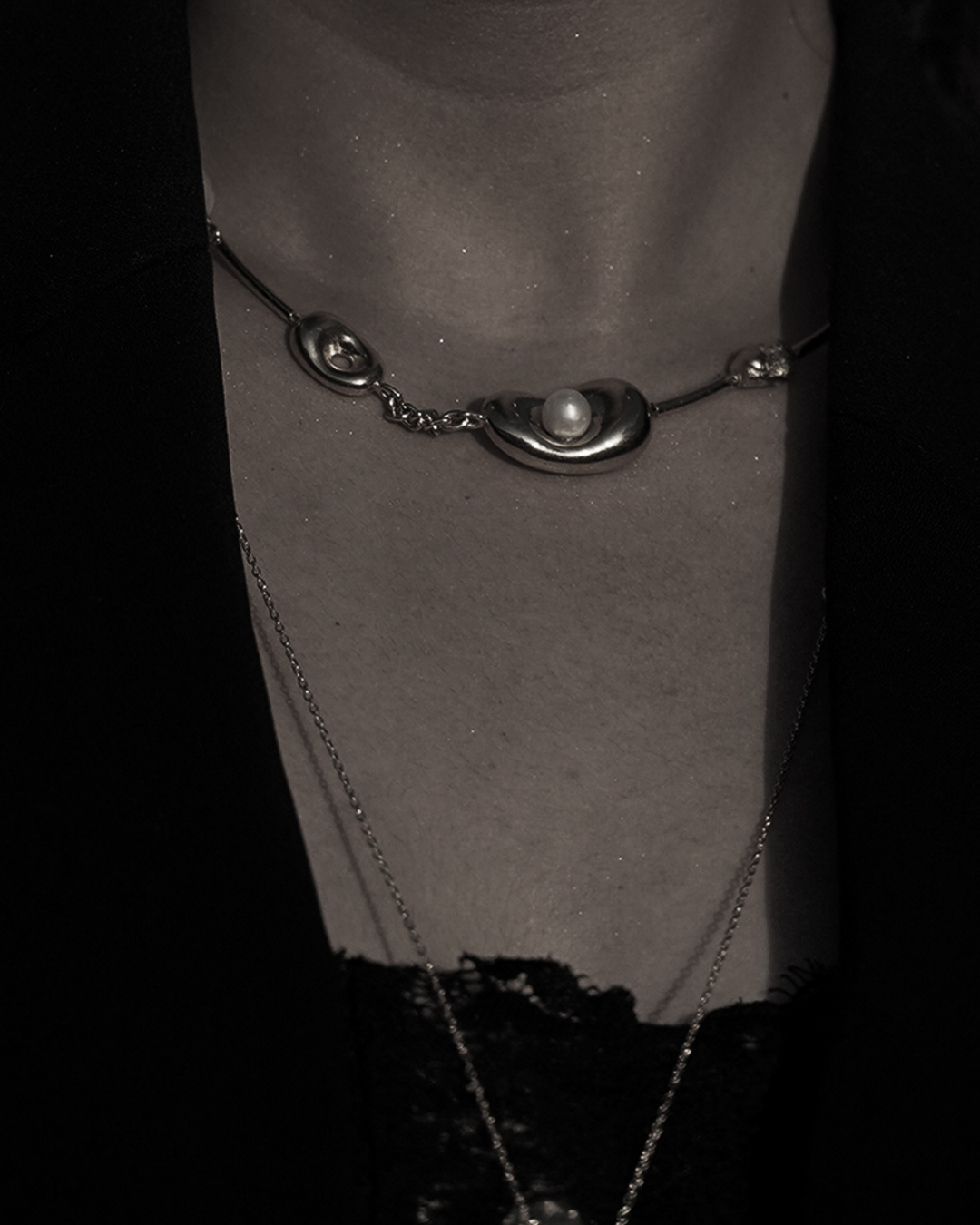 COSMOS Neckpiece Chrome