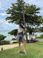 Positano Dress in Coastal Serenade Print