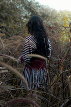 Sunset Pleated Dress