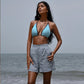 Willow Darted Shorts - Blue